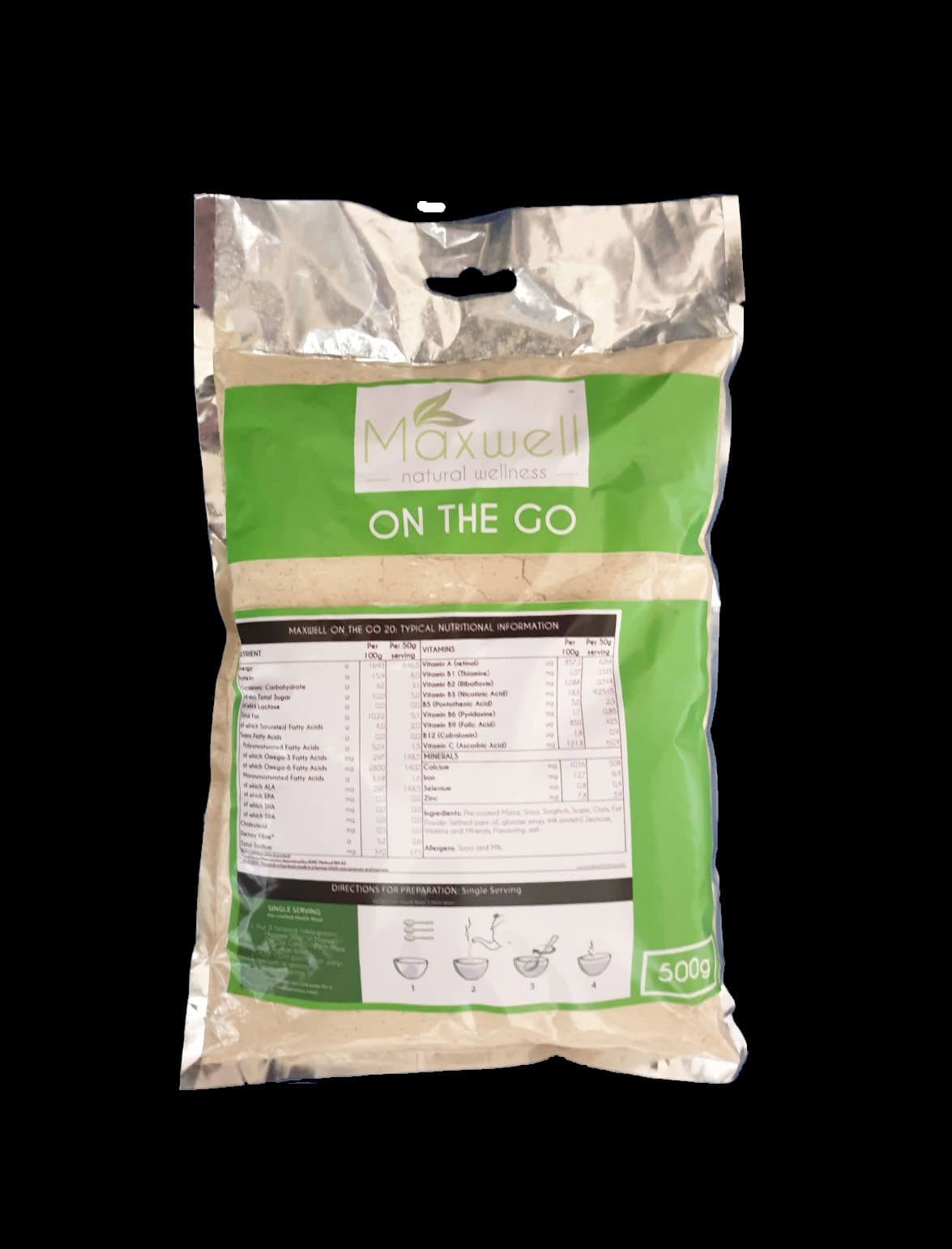 Maxwell On the Go 20 500 g pouch